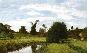 Eugène Boudin - Norman Landscape