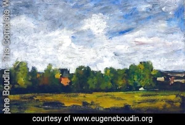 Eugène Boudin - Landscape