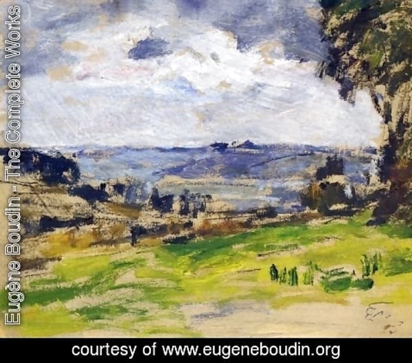 Eugène Boudin - Landscape I