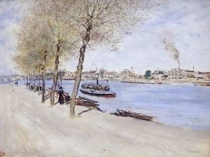 Eugène Boudin - The Villefranche Harbor