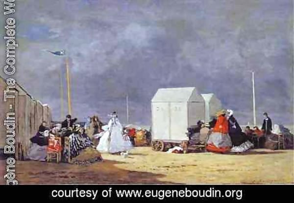 Eugène Boudin - Approaching Storm 1864