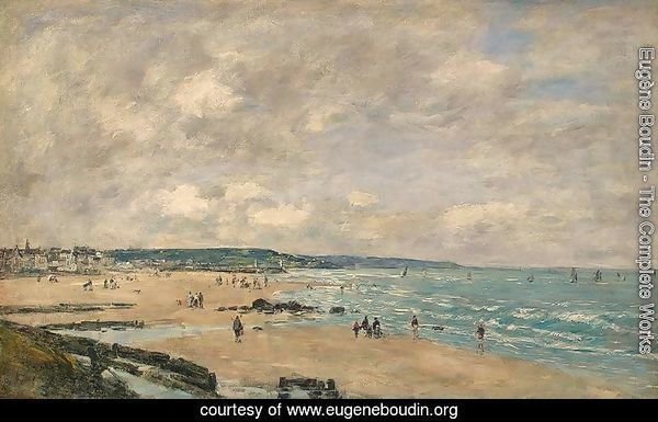 The Beach at Trouville 1893