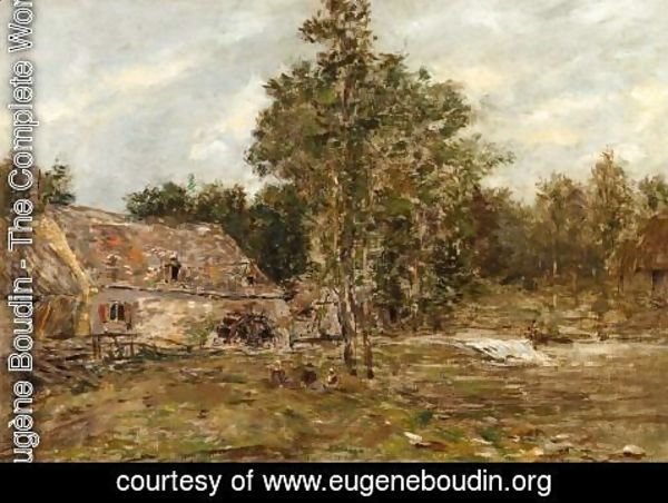 Eugène Boudin - The Merchant Dock 1871-1872