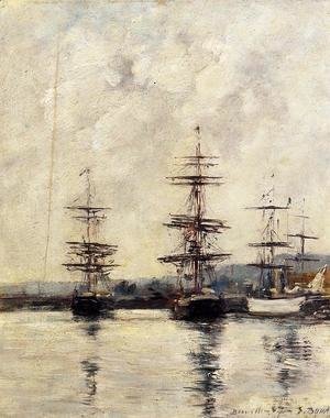 The Port at Saint-Vaast-la-Houghe 1892