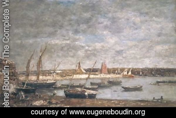 Eugène Boudin - Cameret, Le Port