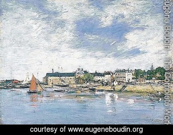 Eugène Boudin - Trouville-le port