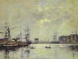 The Port of Ke Havre (Dock of La Barre)