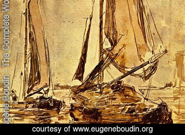 Eugène Boudin - Seascape 2