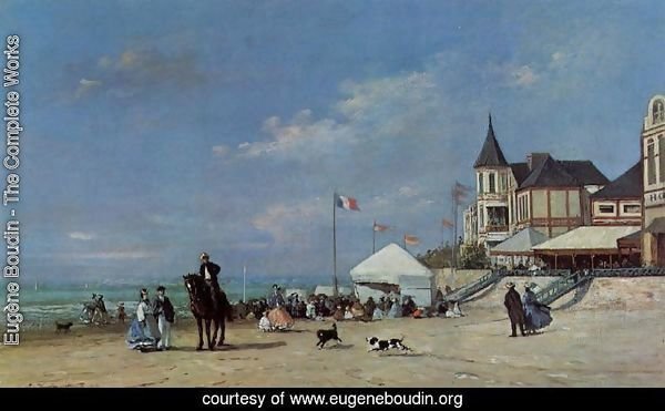 The Beach at Trouville 4